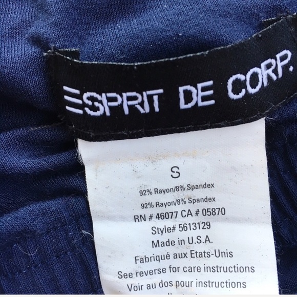 Vintage Esprit Halter Crop Top Boho Paisley - Picture 2 of 4